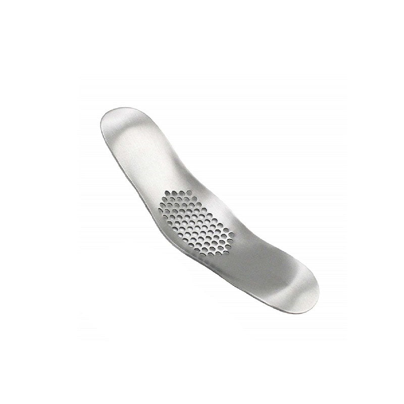 Stainless Steel Multi-function Curved Garlic Press