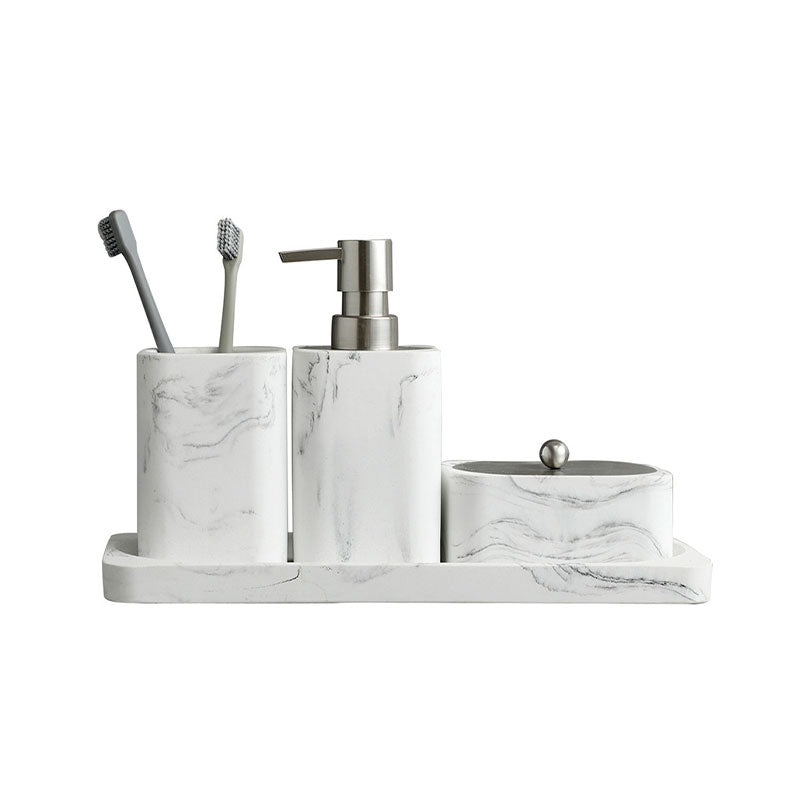 Imitation Marble Bathroom Accessories